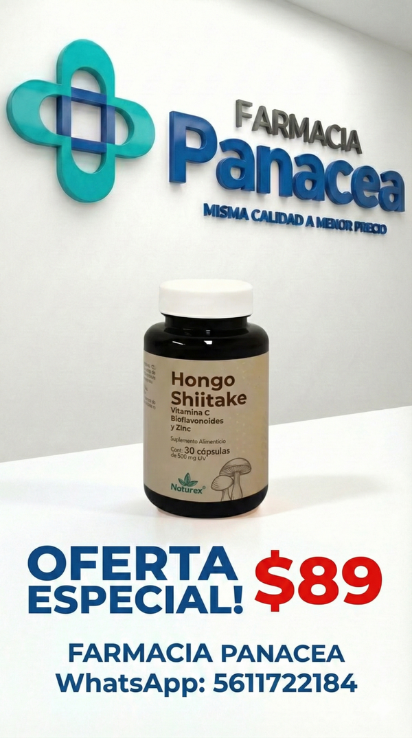 HONGO SHIITAKE 500 mg c/u