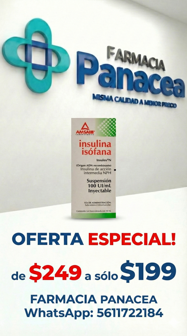 INSULINA ISÓFANA 100 UI/ml