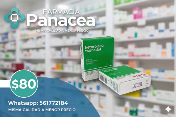 KETOROLACO, TRAMADOL 10 mg/25 mg/1 ml