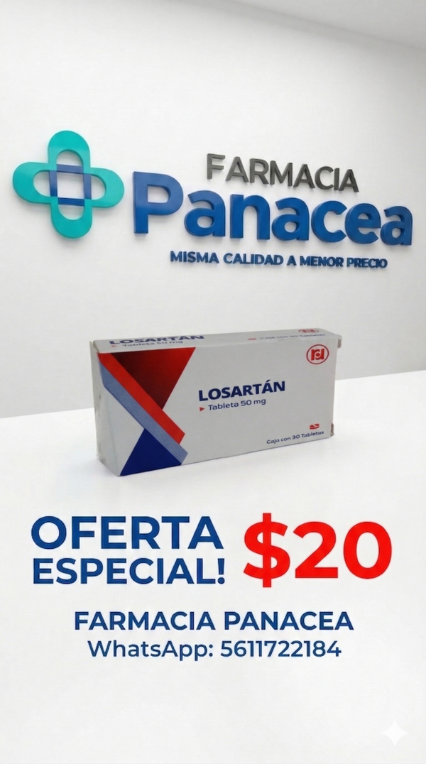 LOSARTÁN 50mg
