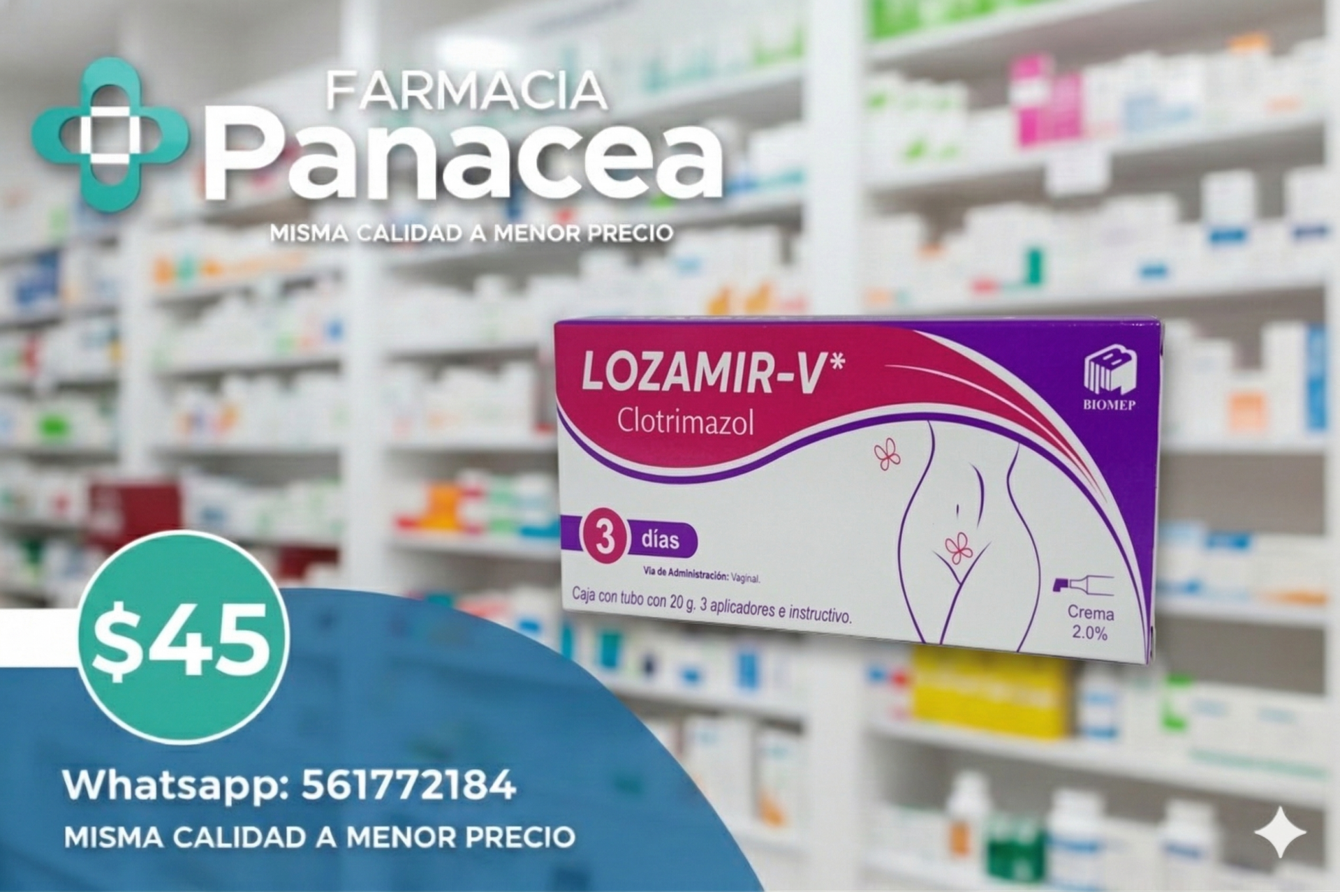 CLOTRIMAZOL 2.0%