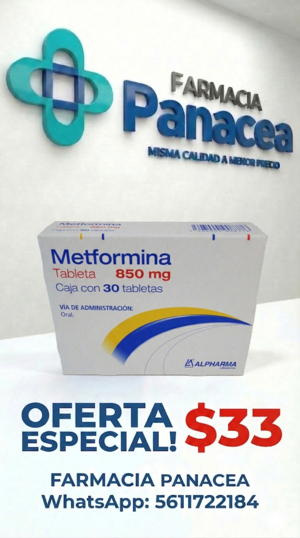 METFORMINA 850 mg