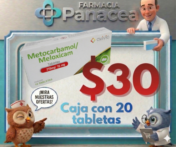METOCARBAMOL, MELOXICAM 215 mg/15 mg