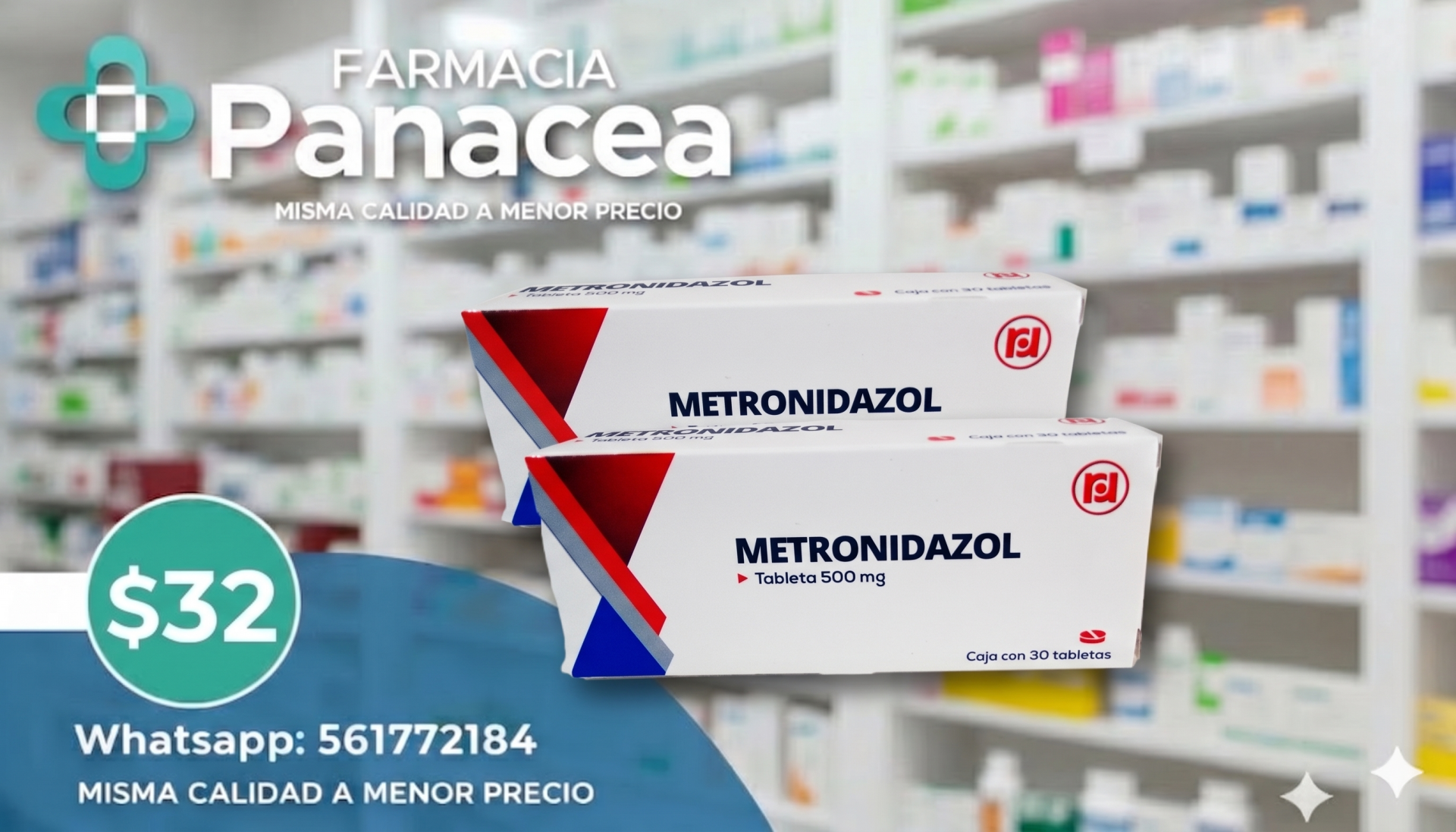 METRONIDAZOL 500 mg