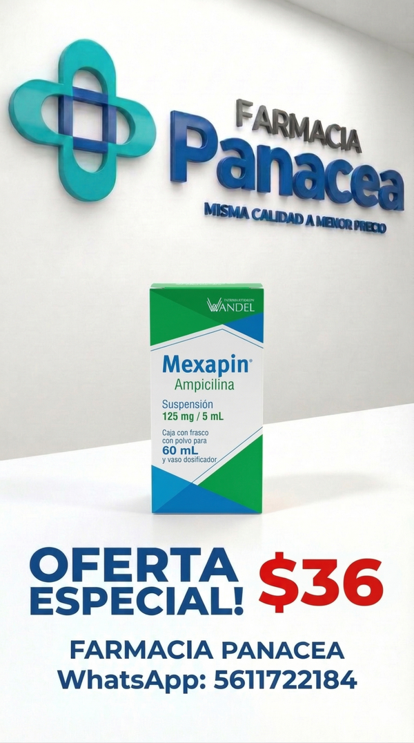 AMPICILINA 125 mg/5 ml