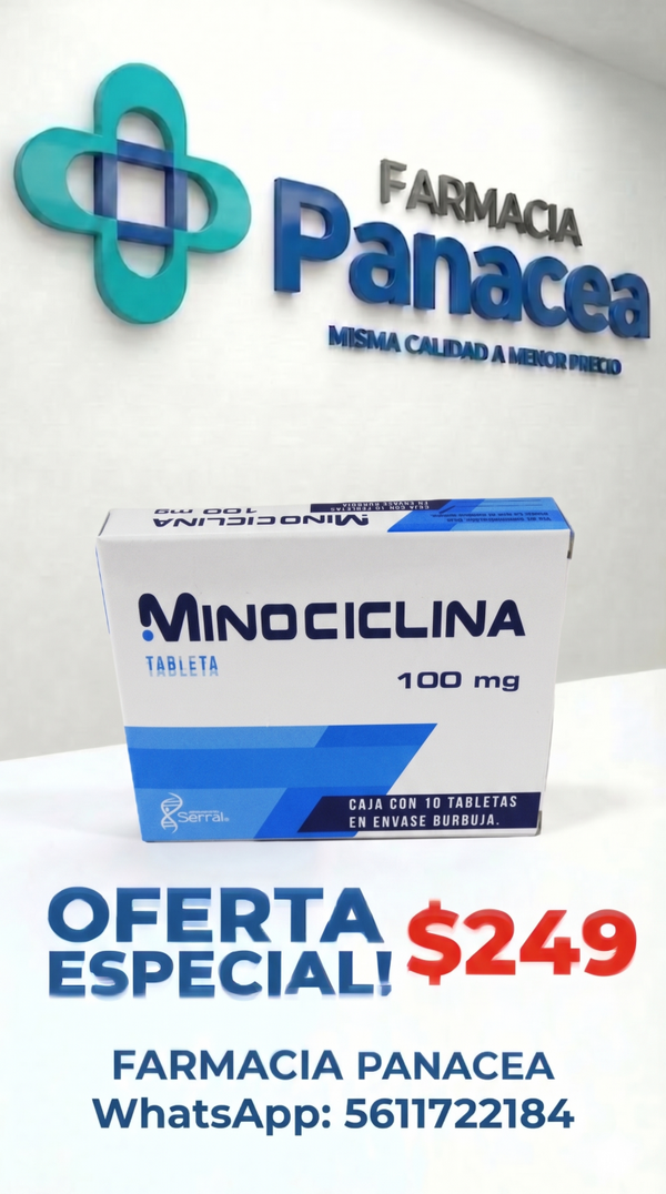 MINOCICLINA 100 mg