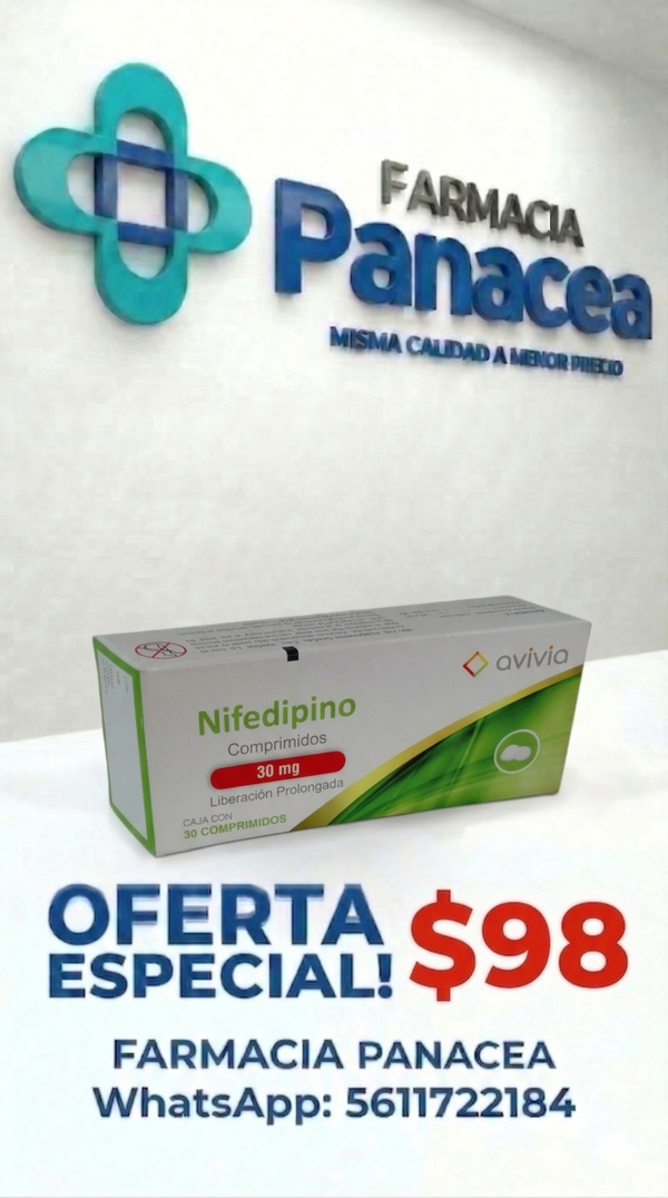 NIFEDIPINO 30 mg