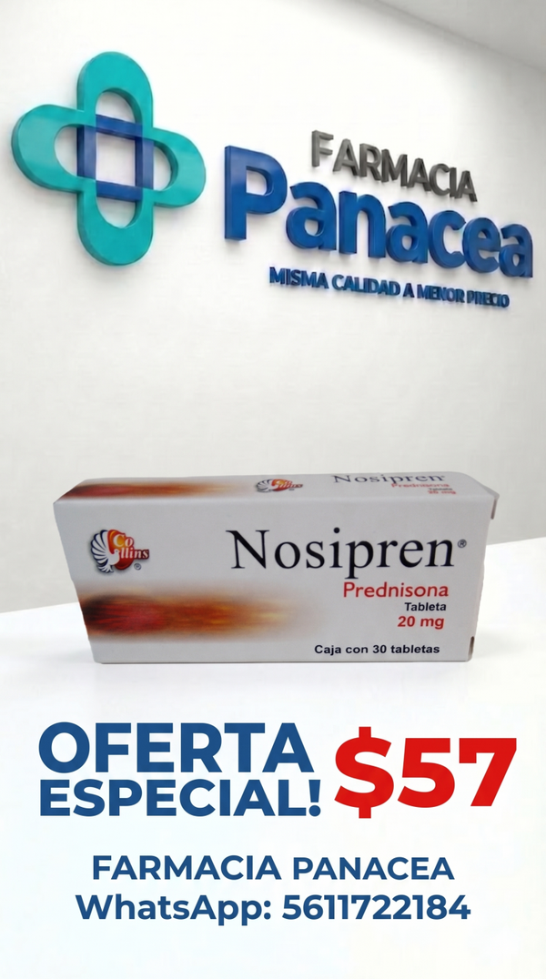 PREDNISONA 20 mg