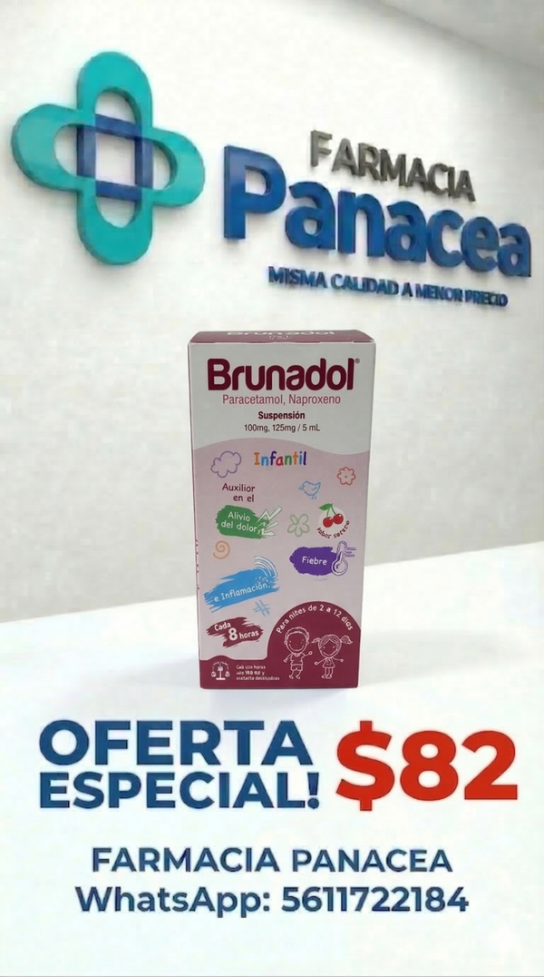 NAPROXENO, PARACETAMOL 100 mg/125 mg/5 ml