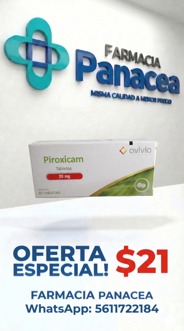PIROXICAM 20 mg
