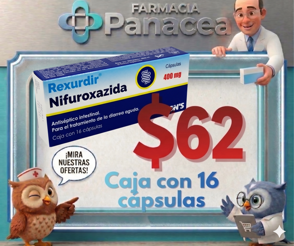 NIFUROXAZIDA 400 mg