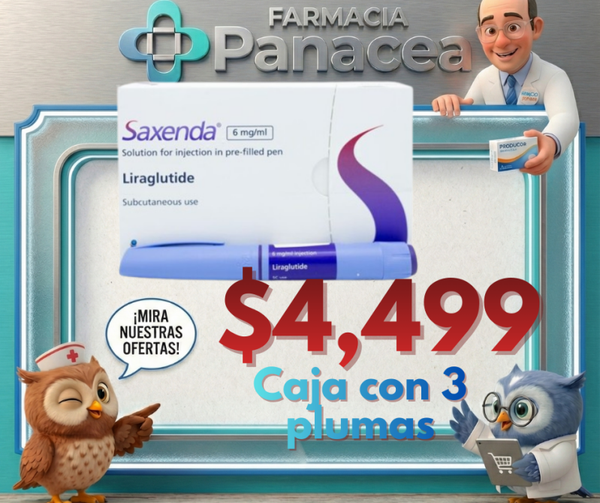 SAXEDA LIRAGLUTIDE 6 mg/ml