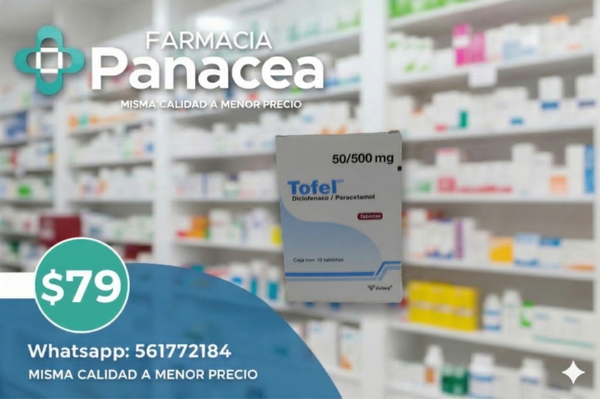 DICLOFENACO, PARACETAMOL 50 mg, 500 mg