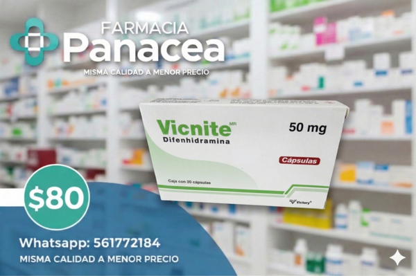 DIFENHIDRAMINA 50 mg