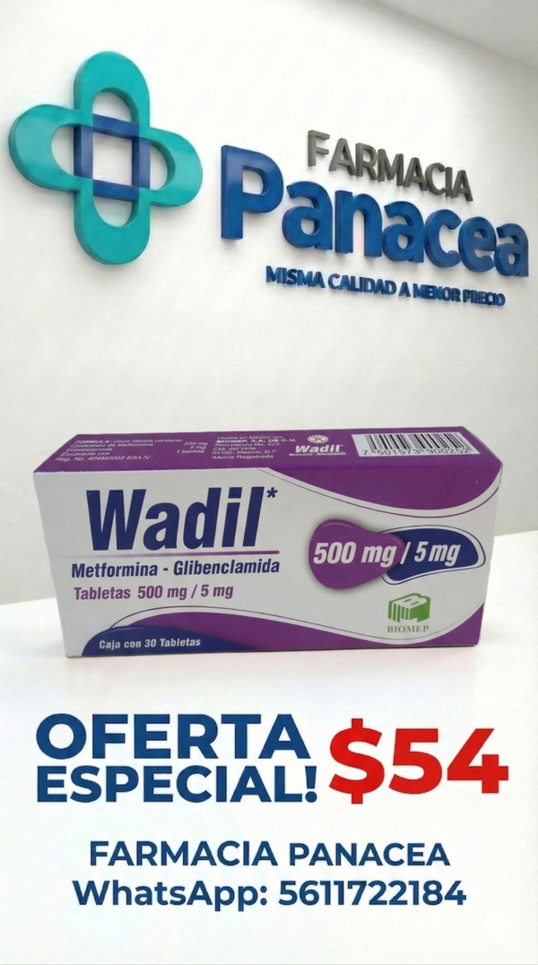 METFORMINA, GLIBENCLAMIDA 500 mg/5 mg