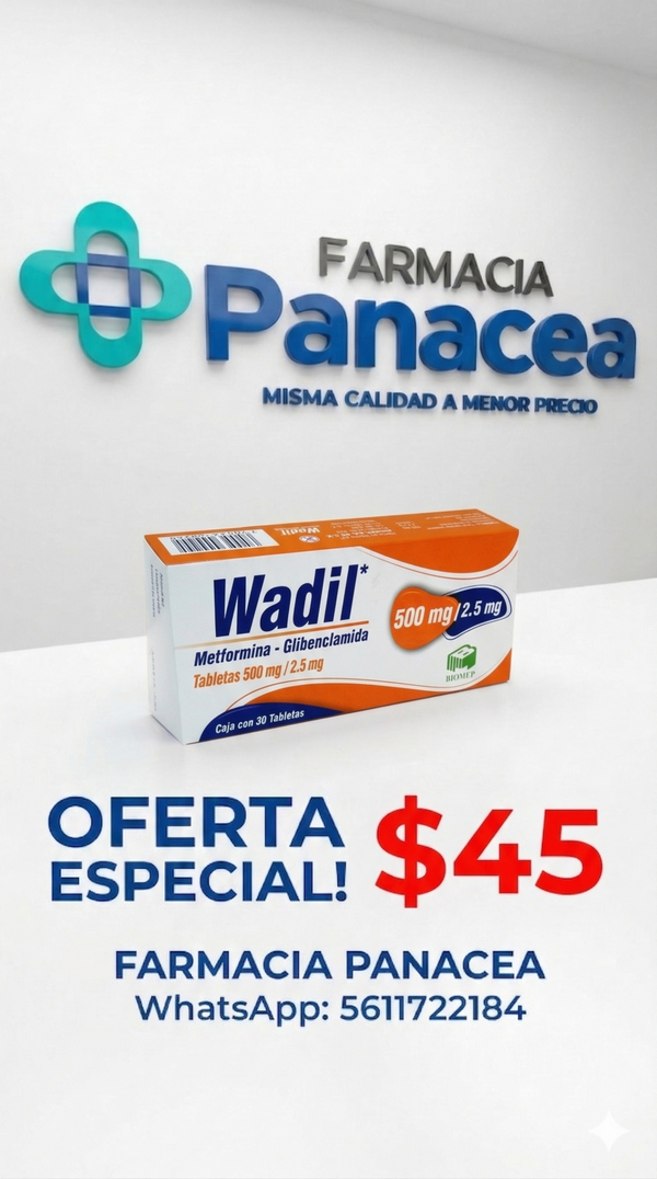 METFORMINA, GLIBENCLAMIDA 500 mg/2.5 mg