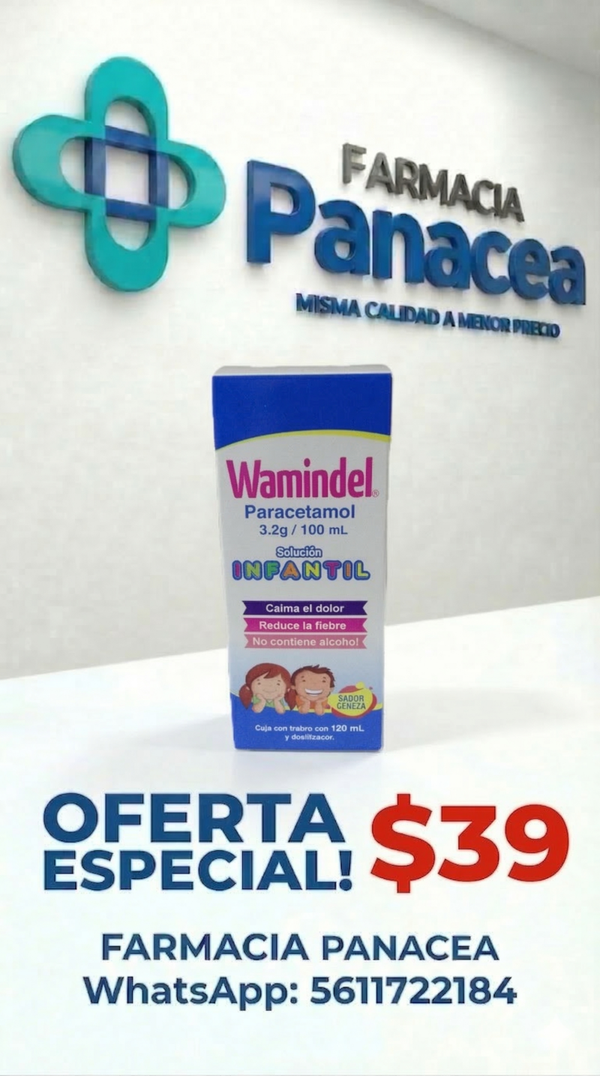 PARACETAMOL INFANTIL 3.2 g/100 mg
