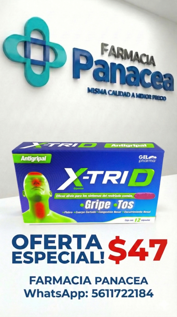 X-TRI D 5 mg/5 mg/2 mg/250 mg