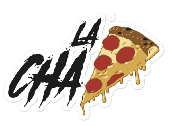 LA CHAPIZZA VYNIL STICKER