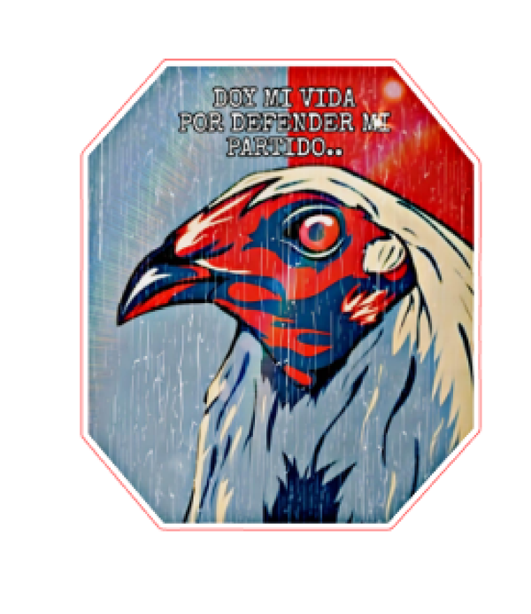DOY MI VIDA GALLO VYNIL STICKER