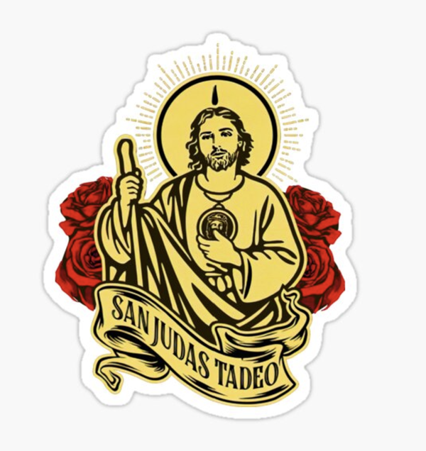 SAN JUDAS 1 VYNIL STICKER