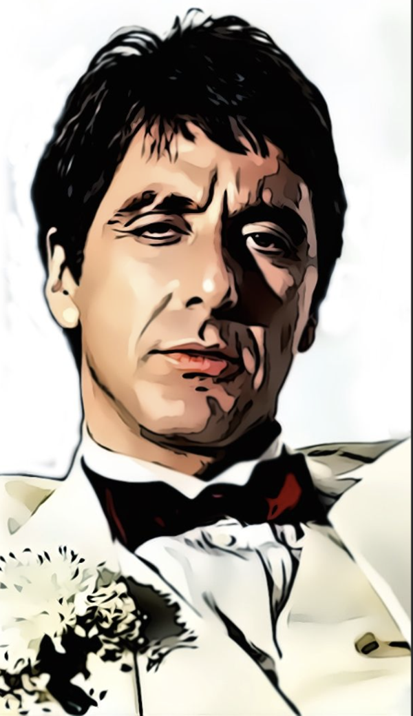 SCARFACE 7 VYNIL STICKER