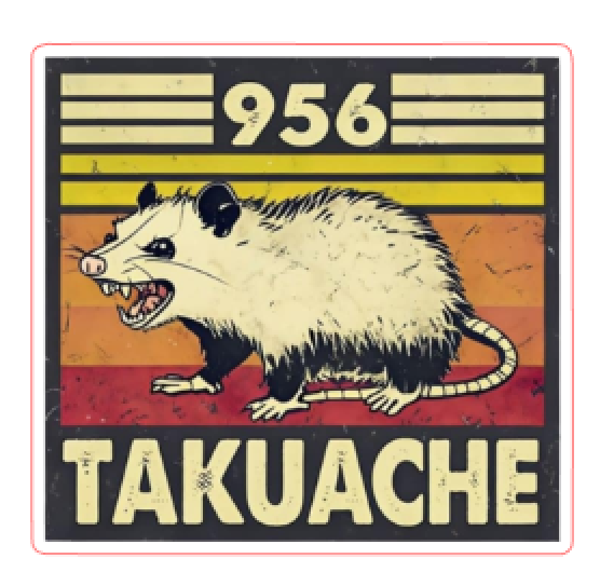 TAKUACHE 956 VYNIL STICKER