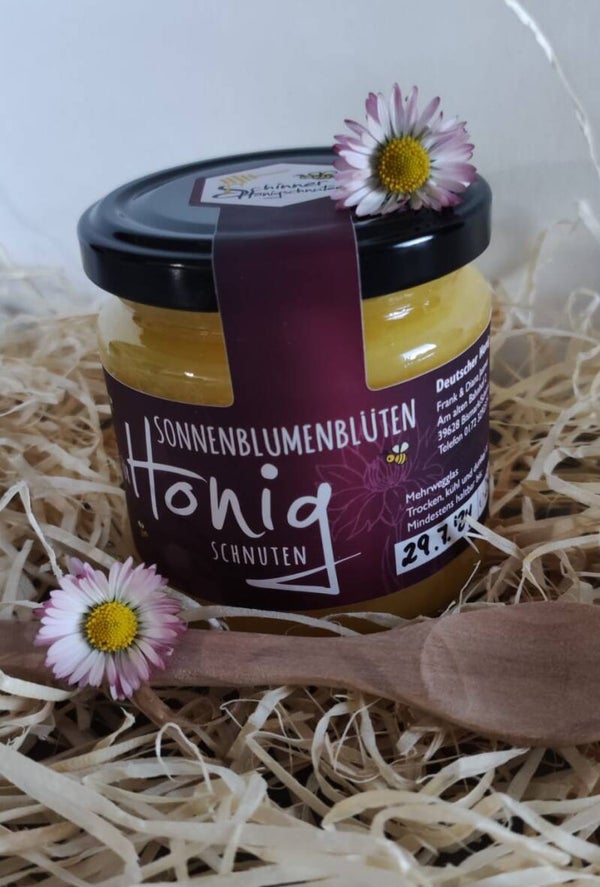 Sonnenblumenblüten Honig 250g