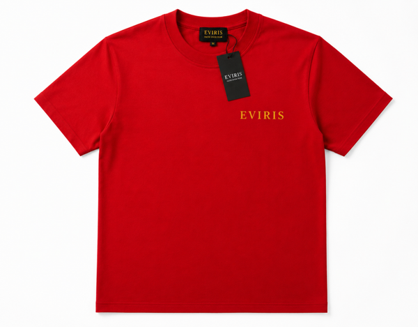 EVIRIS Faith Collection Premium T-Shirt - Red