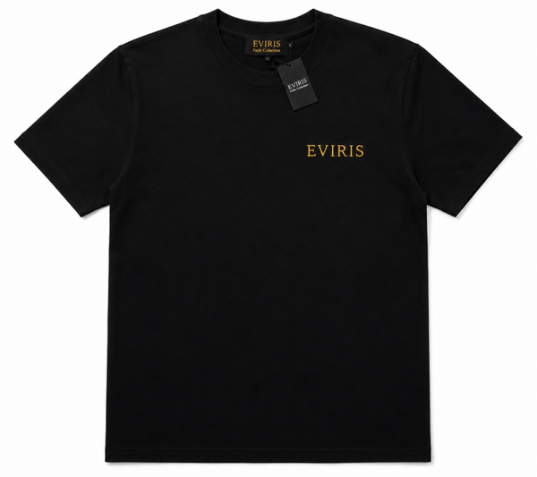 EVIRIS Faith Collection Premium T-Shirt - Black