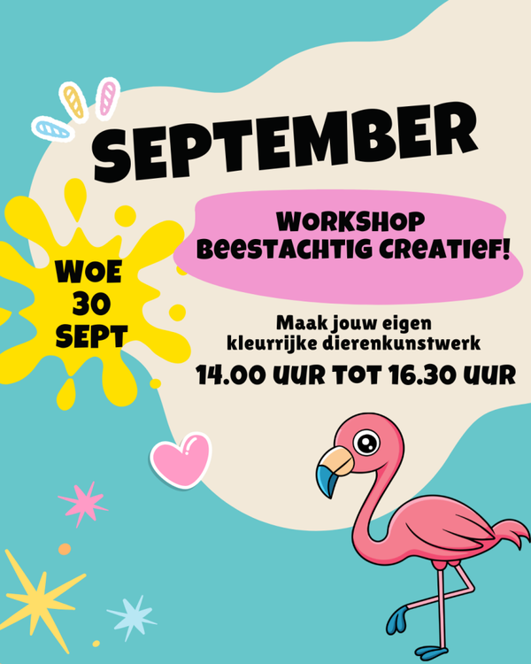 Workshop Beestachtig Creatief!