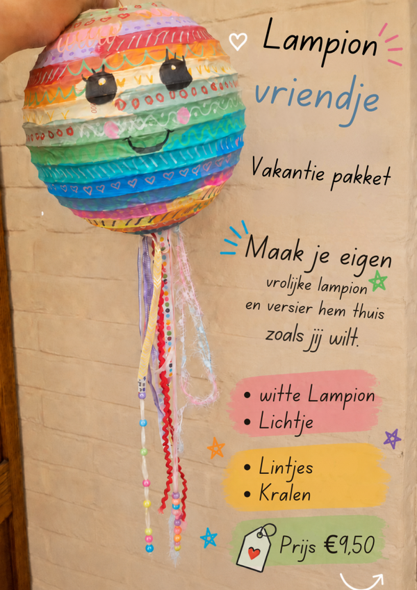 Vakantiepakket - Lampion vriendje