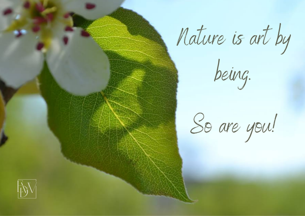 Poster A3, Nature is art