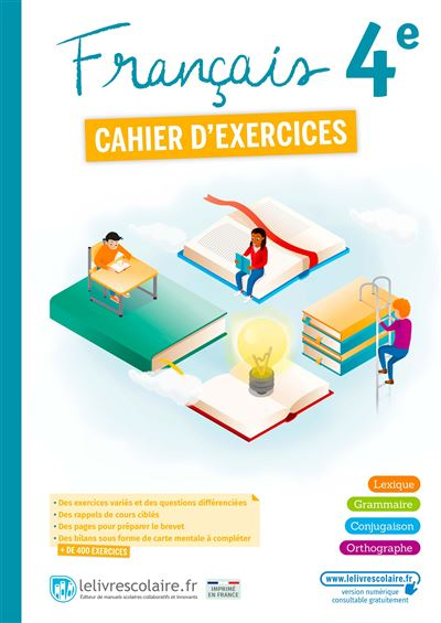 Français 4e - Cahier d'execices (9791040001782)