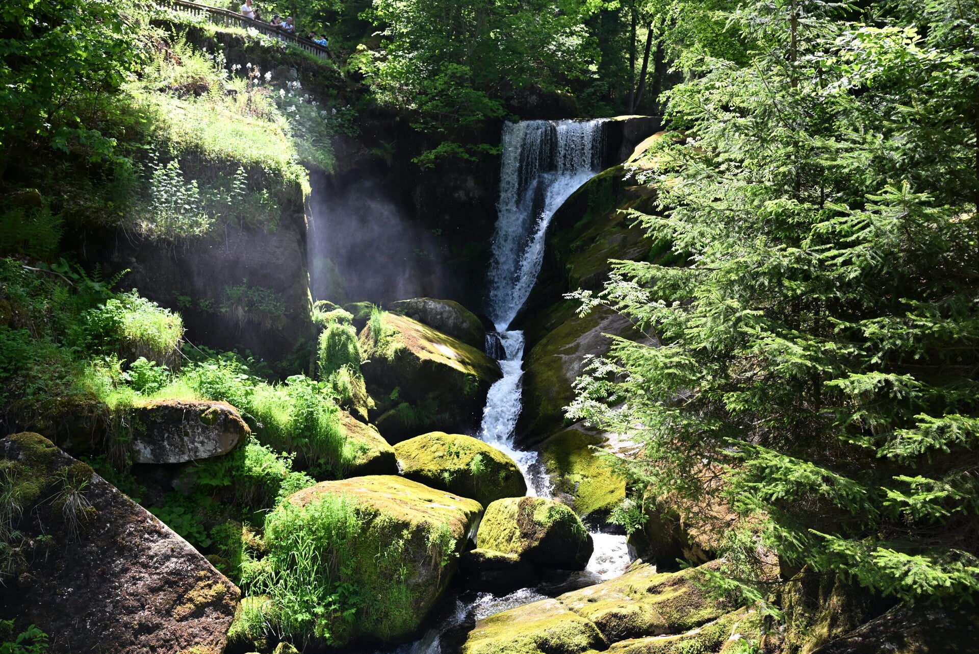 kleiner Wasserfall