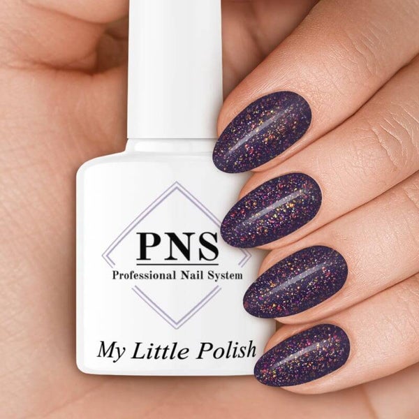 104 PNS My Little Polish Purple Pizzazz Sparkle