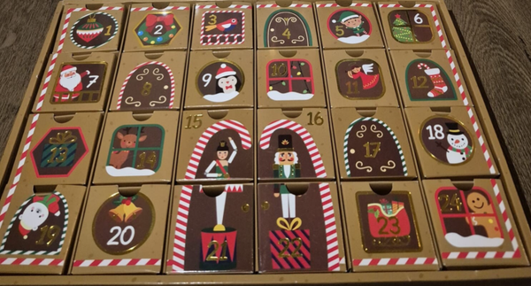 Adventkalender Nailart