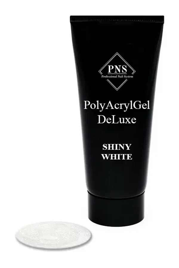 PNS Poly Acrylgel Deluxe Shiny White 60ml TPO Vrij