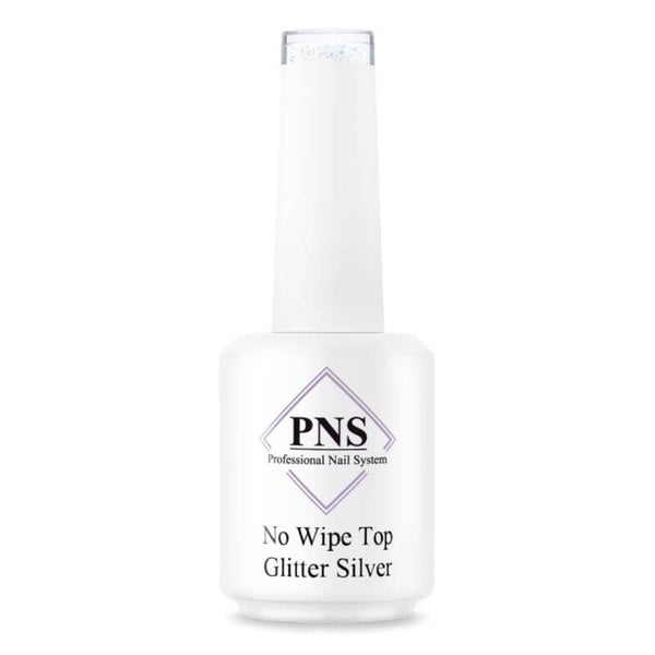 PNS No Wipe Top Glitter Silver