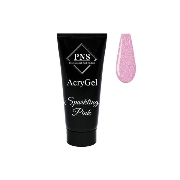 PNS AcryGel Sparkling Pink Tube 60ml