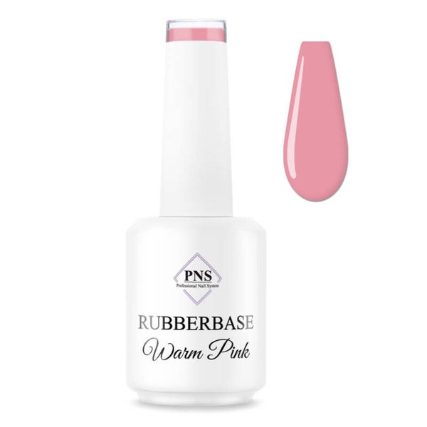 PNS Rubberbase Warm Pink 15ml