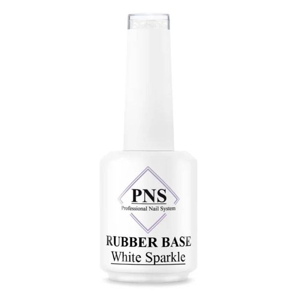 5 PNS Rubberbase White Sparkle TPO vrij