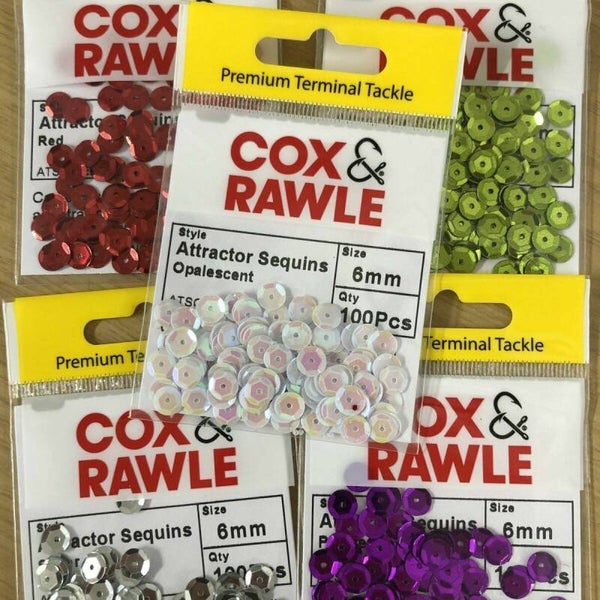COX & ROWLE SEQUINS | 6MM | 100 PER PACK