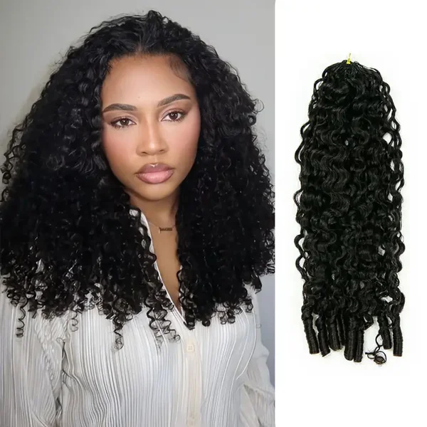 100% Human Hair in Burmese Curl 2 Bundle Deal