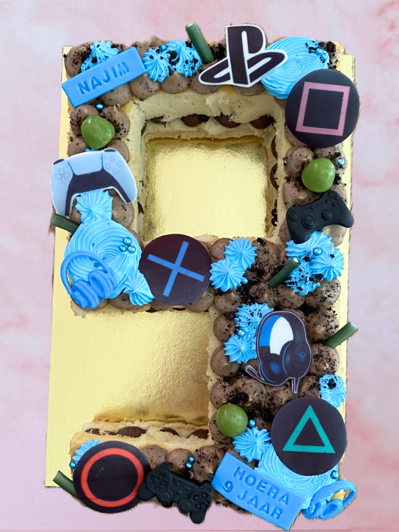 Cijfertaart biscuit