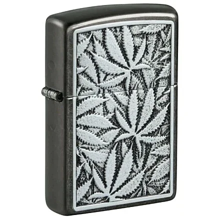 Zippo Cannabis Emblem