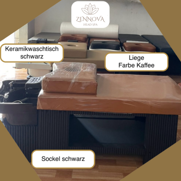 Head Spa-Wellnessliege, 3 in 1, Model 2