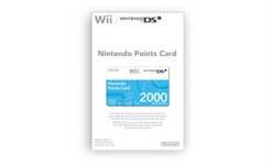 Nintendo Points Card