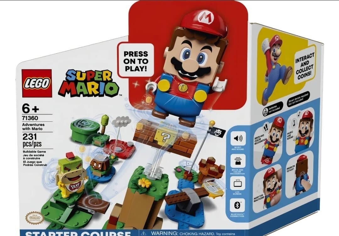 Lego Set Super Mario Kit De Inicio 71360 Cantidad de piezas 231