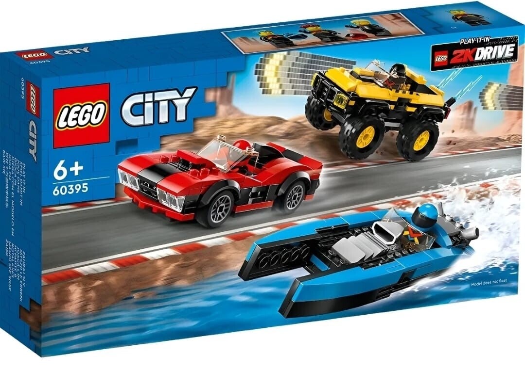 LEGO CITY PACK DE VEHICULOS DEPORTIVOS 60395
